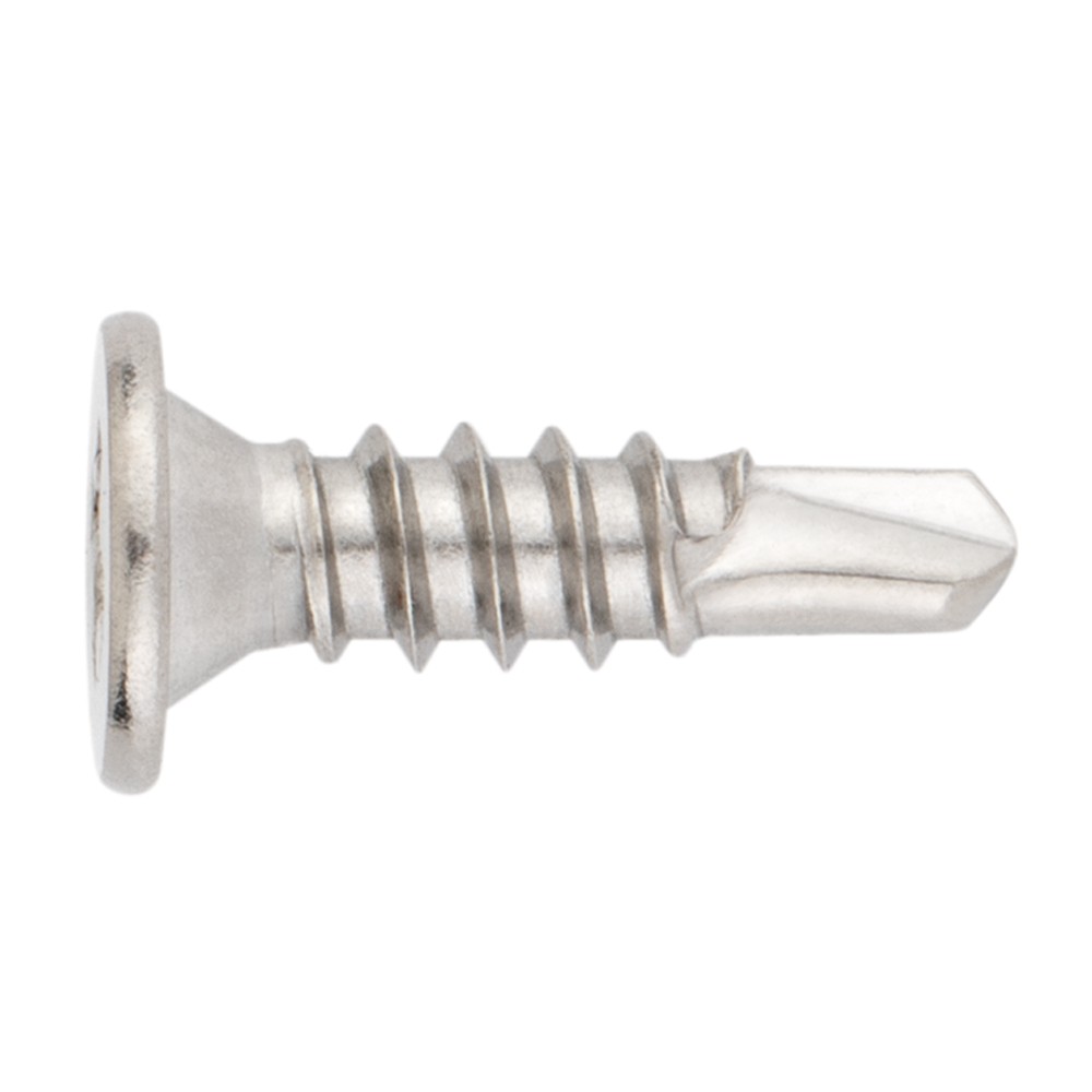 BCP A2 [CP] Tornillo autotaladrante de cabeza extraplana y huella PH. Inoxidable A2. Huella PH